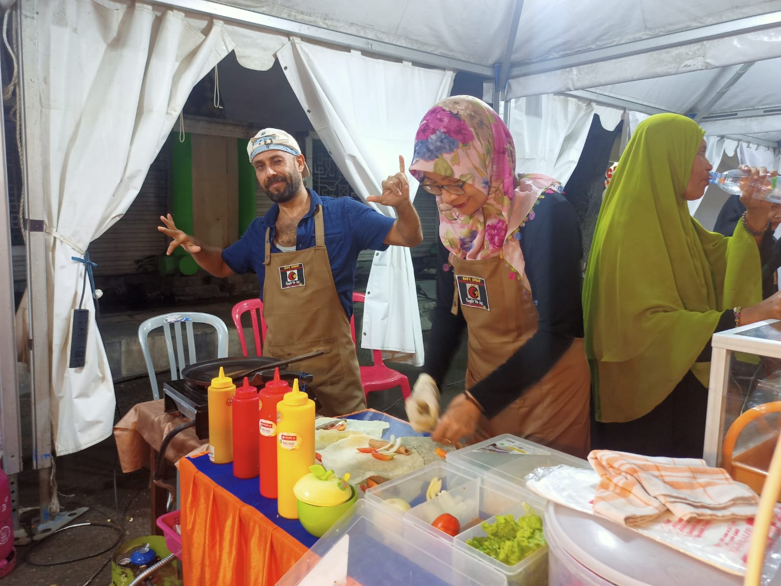 Kebab Dari Turki Ramaikan Pameran Kuliner Di Haul Festival Raudhah ...