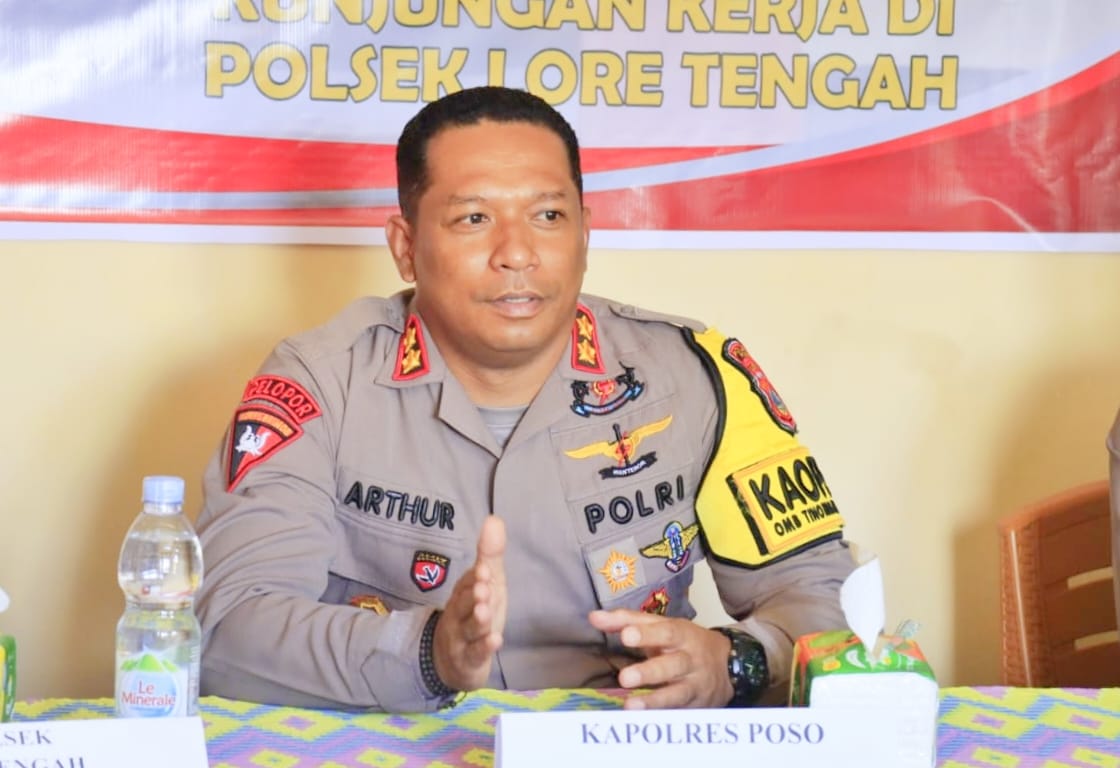 Kunker Ke Polsek Jajaran Kapolres Bantu Masyarakat Dengan Tulus